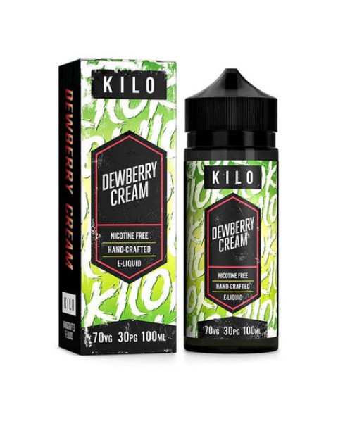 Kilo E-Liquids - Dewberry Cream 100ml Short Fill E-Liquid