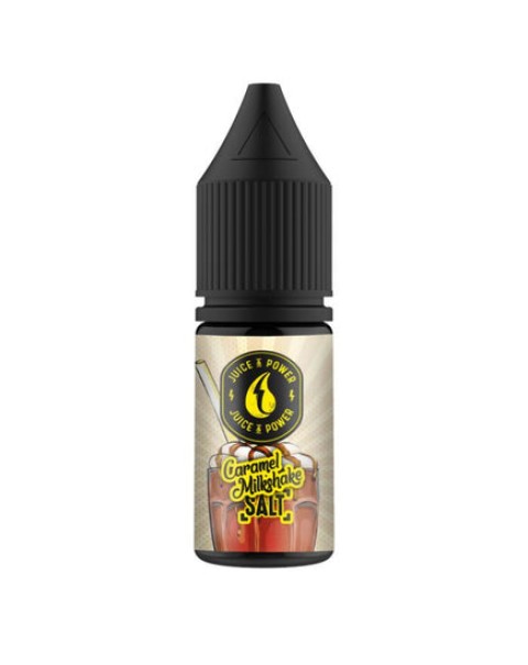 Juice N Power Caramel Milkshake 10ml Nic Salt